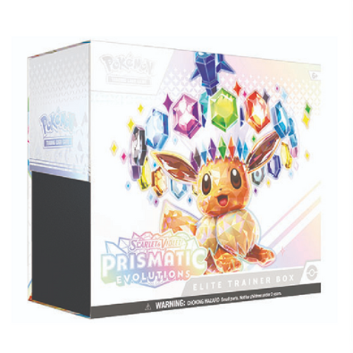 Pokémon TCG Scarlet & Violet Prismatic Evolutions Elite Trainer Box