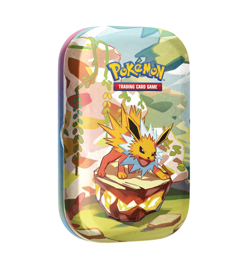 Pokémon TCG Scarlet & Violet Prismatic Evolutions Mini Tin – Jolteon