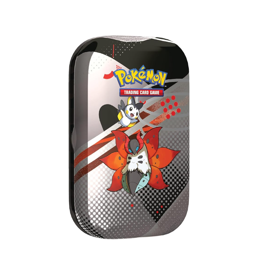 Pokémon TCG Scarlet & Violet 10.5 Unova Mini Tin – Volcarona & Emolga