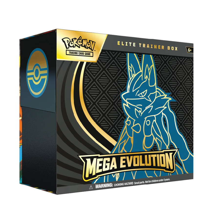 Pokemon TCG Mega Evolution Elite Trainer Box Lucario