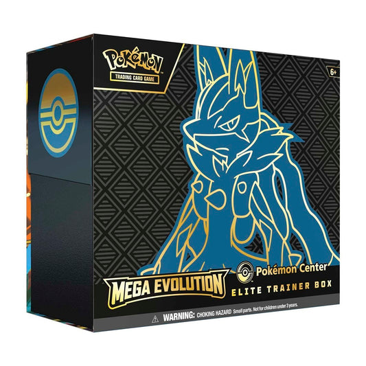 Pokemon TCG Mega Evolutions Pokemon Centre Elite Trainer Box Lucario