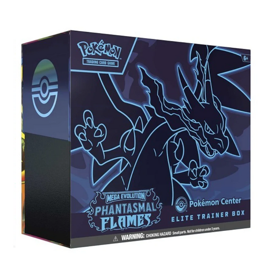 Pokémon TCG Mega Evolution 2 Phantasmal Flames Pokémon Centre Elite Trainer Box