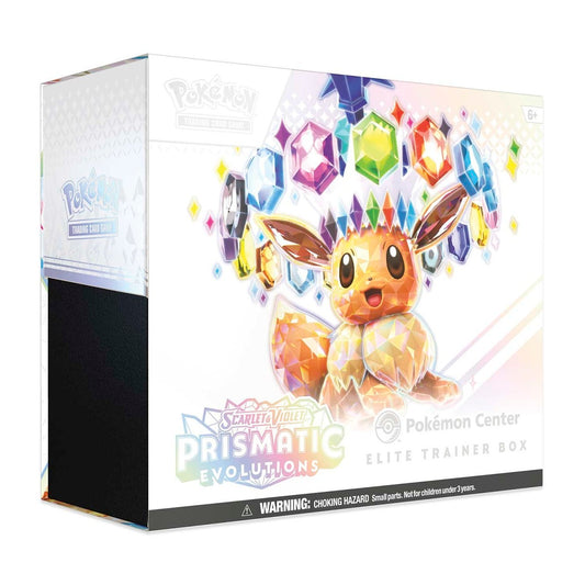 Pokémon TCG Scarlet & Violet 8.5 Prismatic Evolutions Pokémon Centre Elite Trainer Box