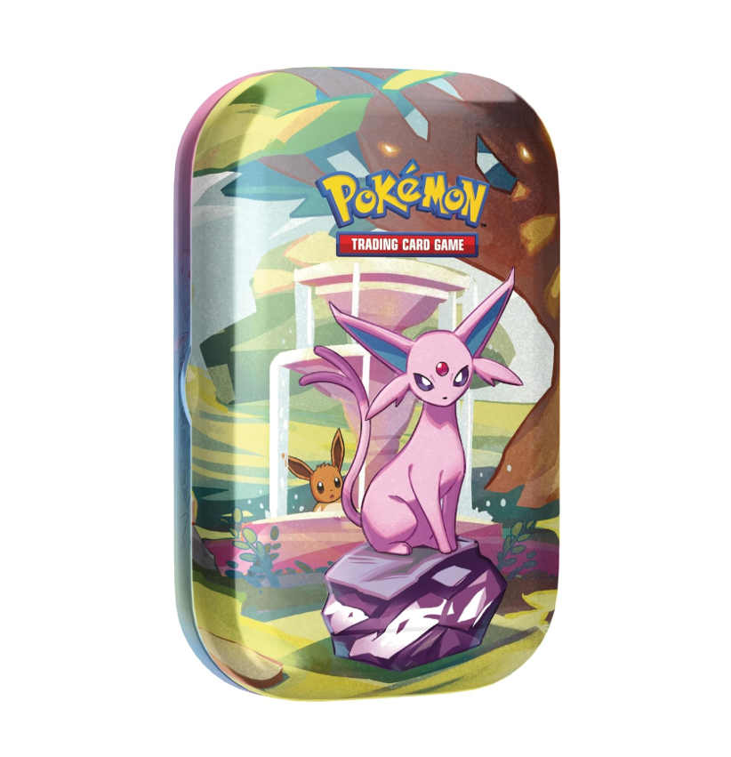 Pokémon TCG Scarlet & Violet Prismatic Evolutions Mini Tin – Espeon