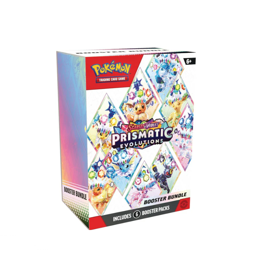 Pokémon TCG Scarlet & Violet Prismatic Evolutions Booster Bundle